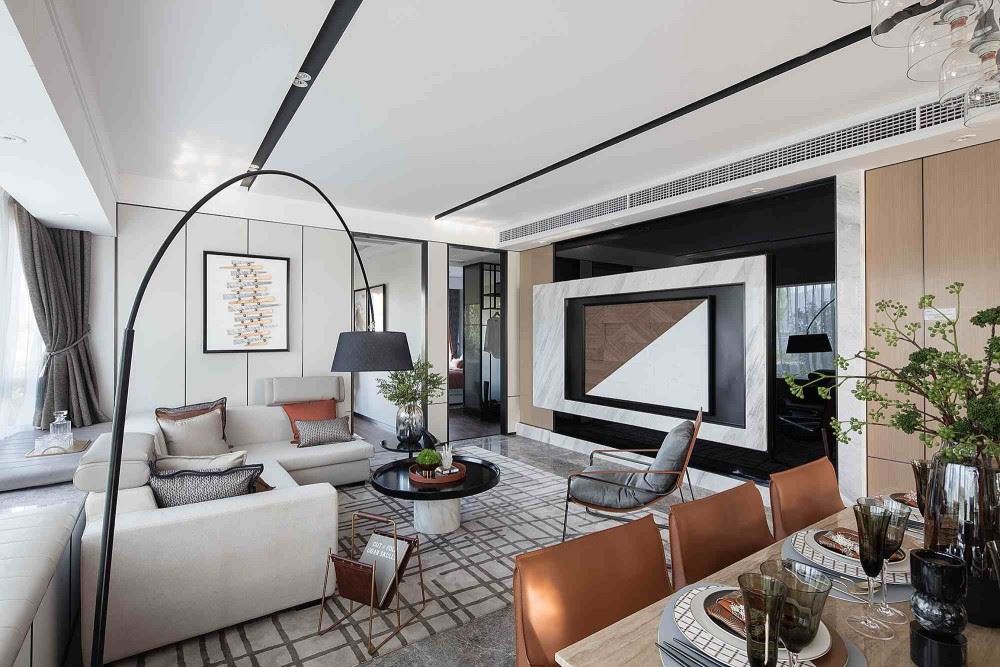 佛山市恒大雅苑北歐風(fēng)格三居室裝修案例