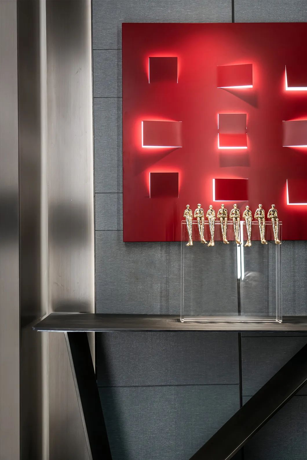 現(xiàn)代輕奢風(fēng)格別墅室內(nèi)設(shè)計家裝案例-玄關(guān) 現(xiàn)代輕奢風(fēng)格別墅室內(nèi)設(shè)計家裝案例-玄關(guān)