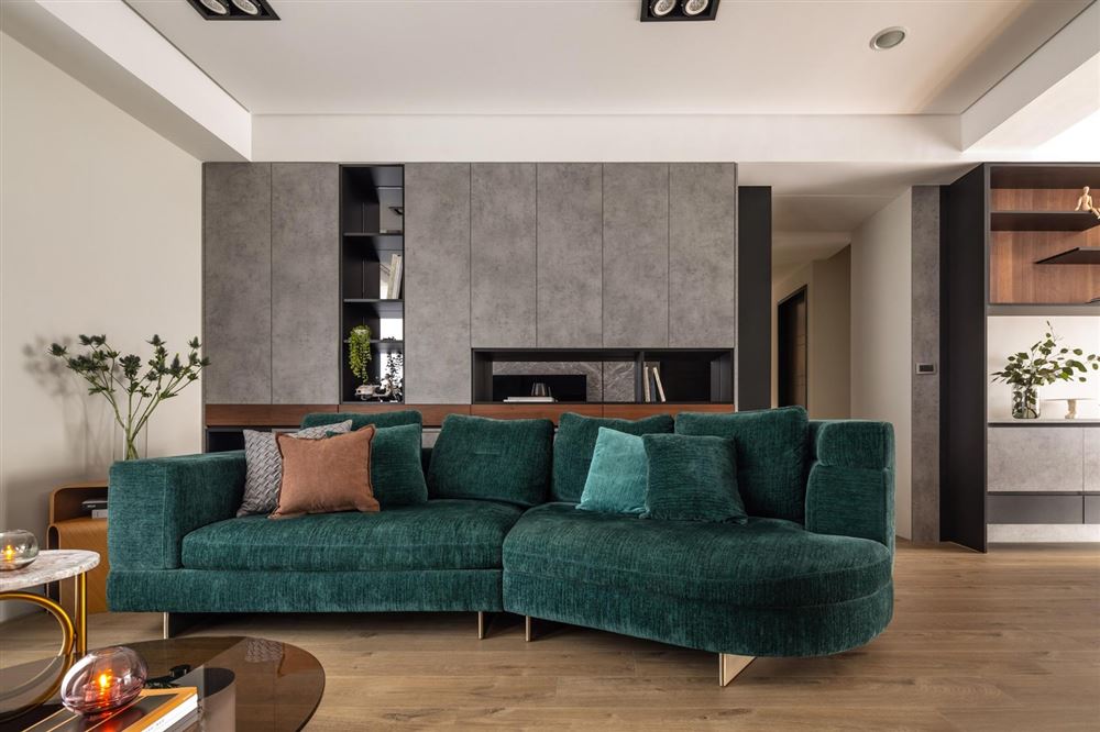 廣州市錦城花園現代簡約風格三居室裝修案例