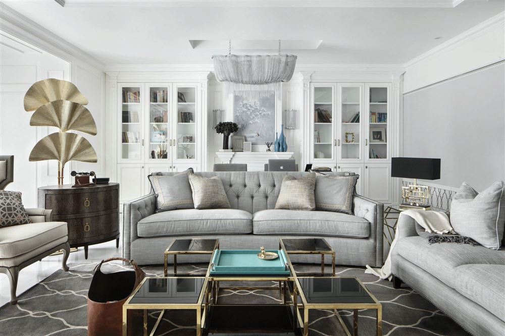 湛江市南亞酈都歐式風格四居室裝修案例