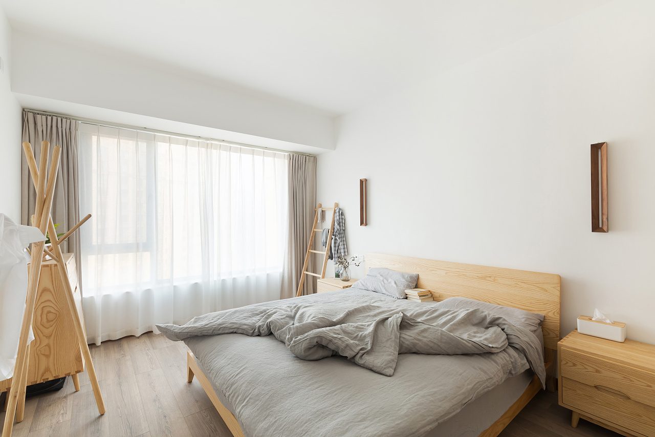 日式簡約風格家裝設計室內裝修效果圖-臥室 日式簡約風格家裝設計室內裝修效果圖-臥室