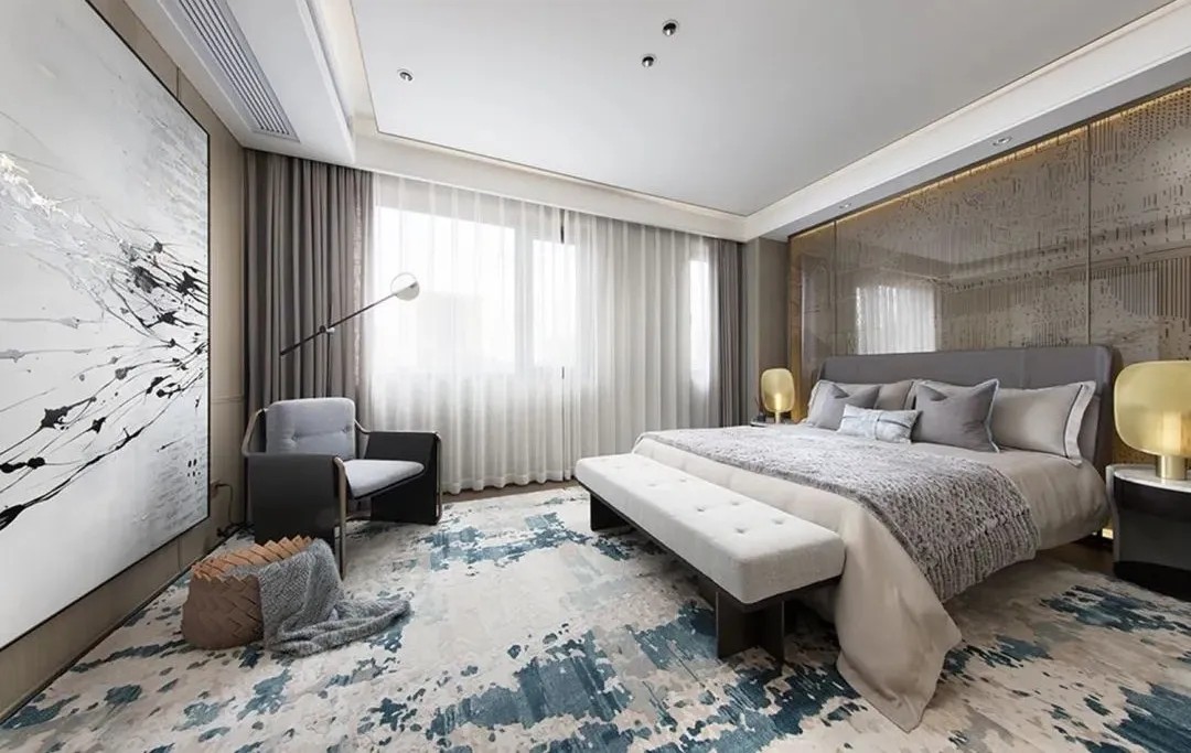 現(xiàn)代簡約風(fēng)格室內(nèi)設(shè)計家裝案例-臥室 現(xiàn)代簡約風(fēng)格室內(nèi)設(shè)計家裝案例-臥室