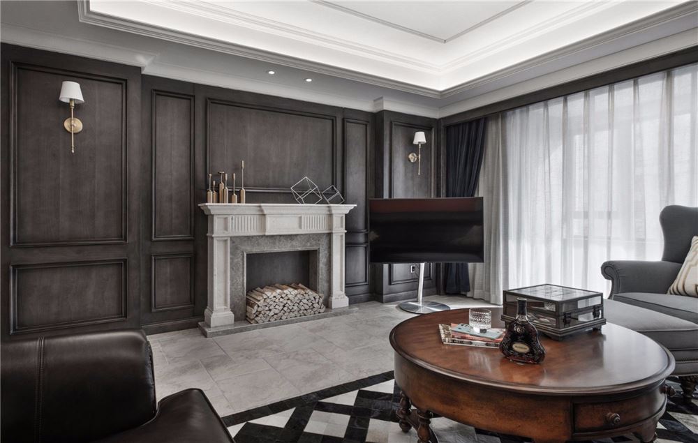 湛江市財政局宿舍(湛川路)美式風格三居室裝修案例