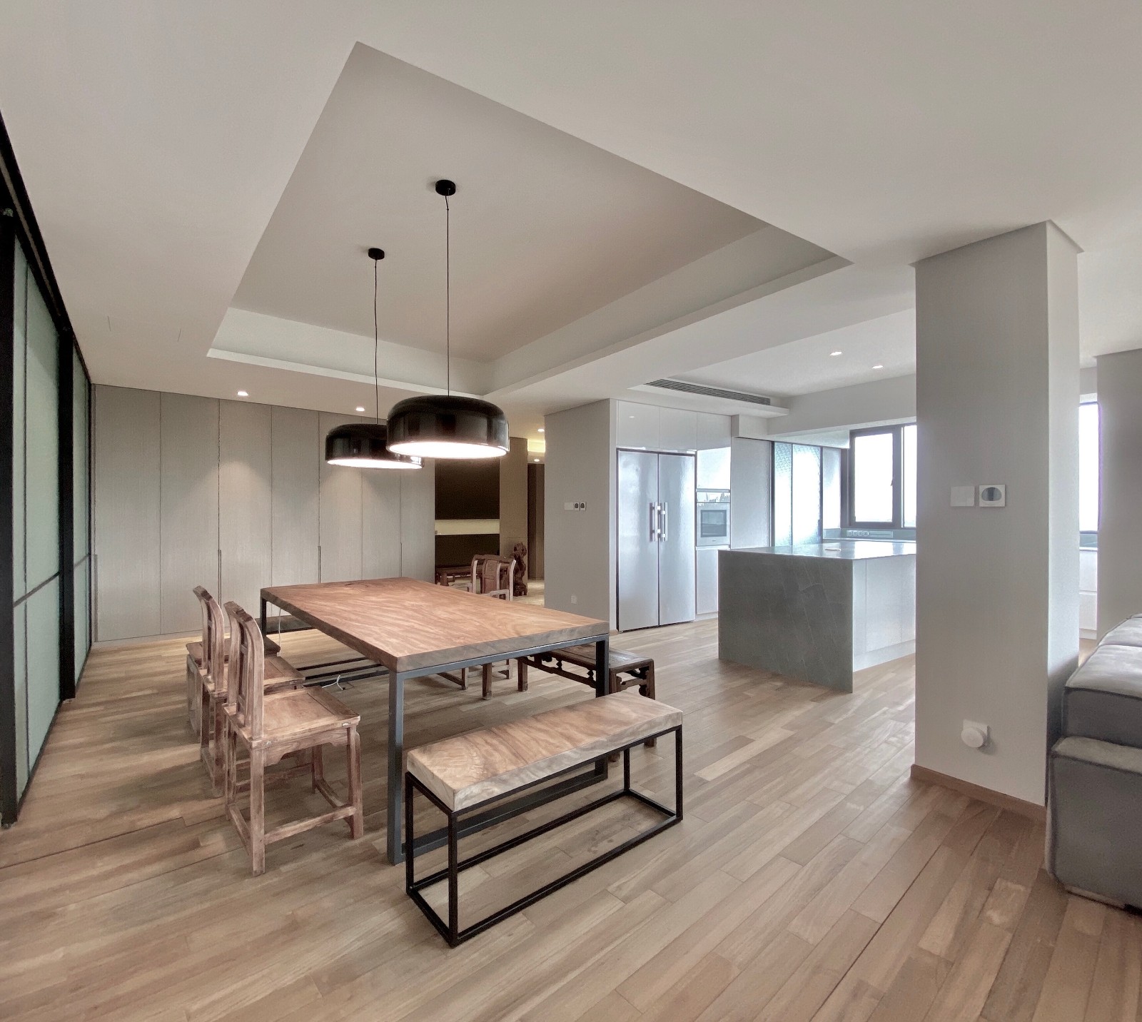 廣州裝修公司新中式風格室內裝修效果圖-餐廳 廣州裝修公司新中式風格室內裝修效果圖-餐廳