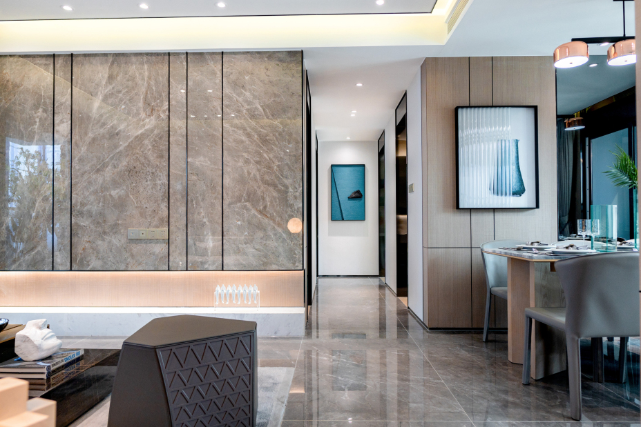 低調(diào)輕奢風(fēng)格室內(nèi)家裝案例效果圖-走廊 低調(diào)輕奢風(fēng)格室內(nèi)家裝案例效果圖-走廊