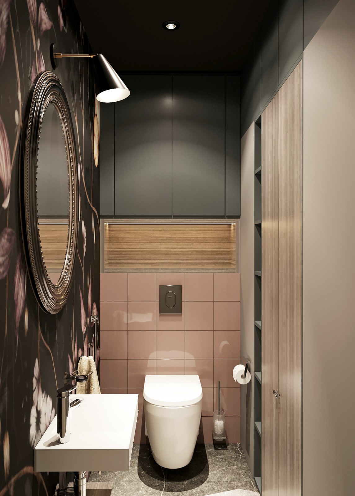 裝修公司歐式輕奢風格室內裝修效果圖-衛生間 裝修公司歐式輕奢風格室內裝修效果圖-衛生間