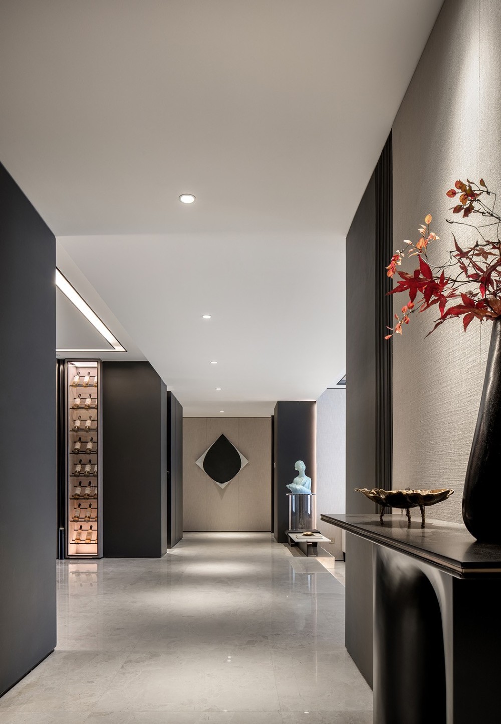 現代簡約風格室內設計家裝案例-玄關 現代簡約風格室內設計家裝案例-玄關