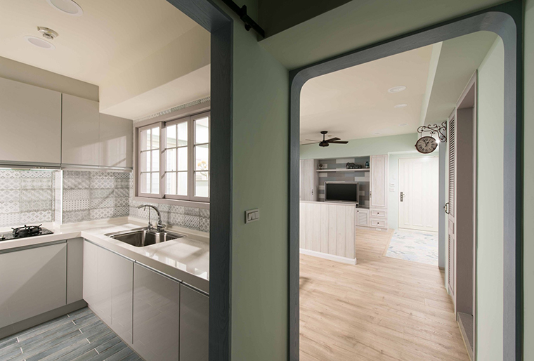 法式鄉村風格家裝設計室內裝修效果圖-廚房 法式鄉村風格家裝設計室內裝修效果圖-廚房