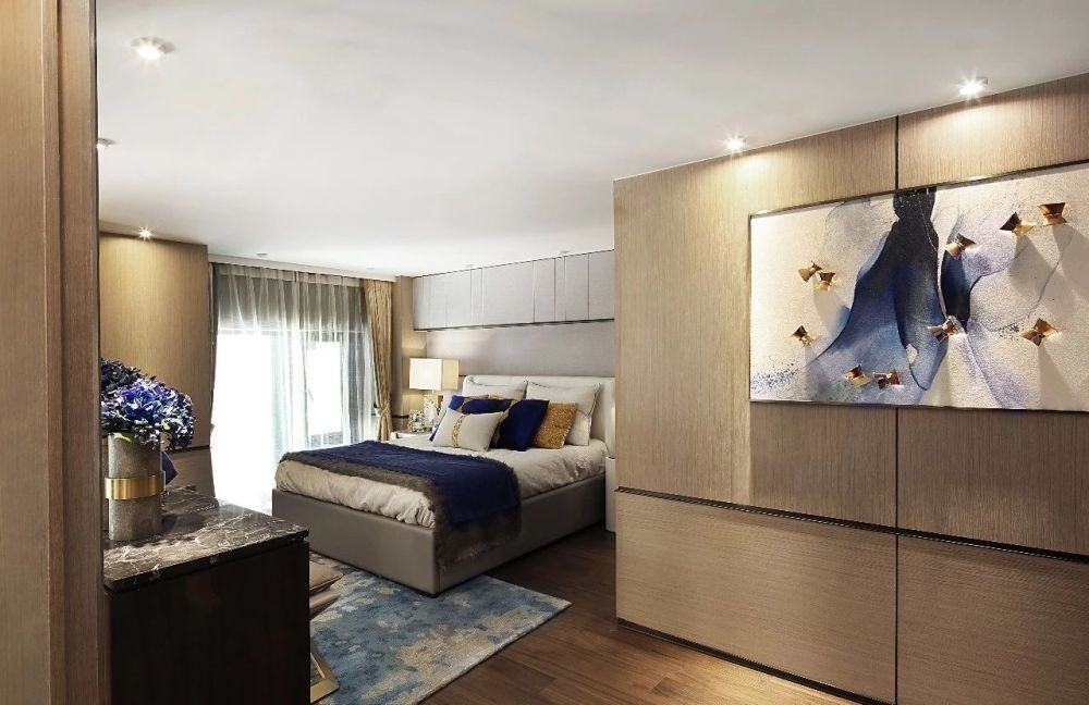 簡歐輕奢風格室內設計家裝案例-臥室 簡歐輕奢風格室內設計家裝案例-臥室