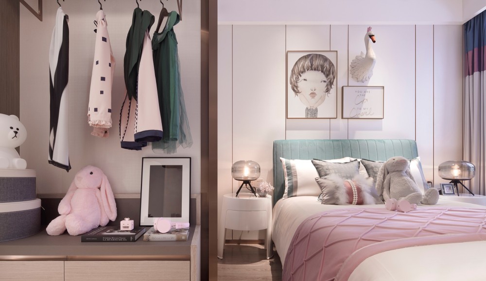 現代前衛風格室內設計家裝案例-兒童房 現代前衛風格室內設計家裝案例-兒童房