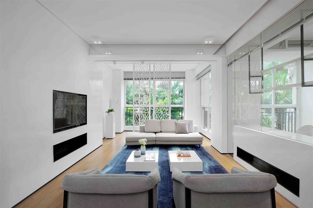 佛山市高明碧桂園&middot;花城薈現(xiàn)代簡約風格三居室裝修案例