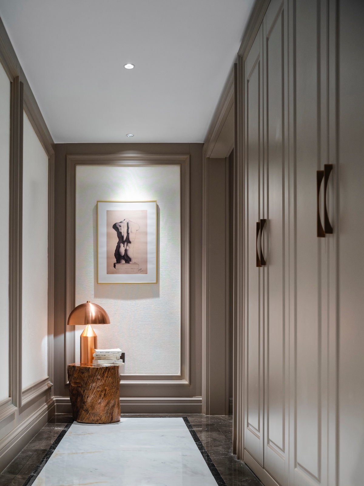 現代美式風格家裝設計室內裝修效果圖-玄關 現代美式風格家裝設計室內裝修效果圖-玄關