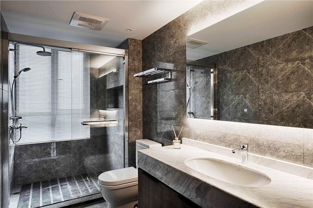 現(xiàn)代簡約風格室內(nèi)家裝案例效果圖-衛(wèi)生間 現(xiàn)代簡約風格室內(nèi)家裝案例效果圖-衛(wèi)生間