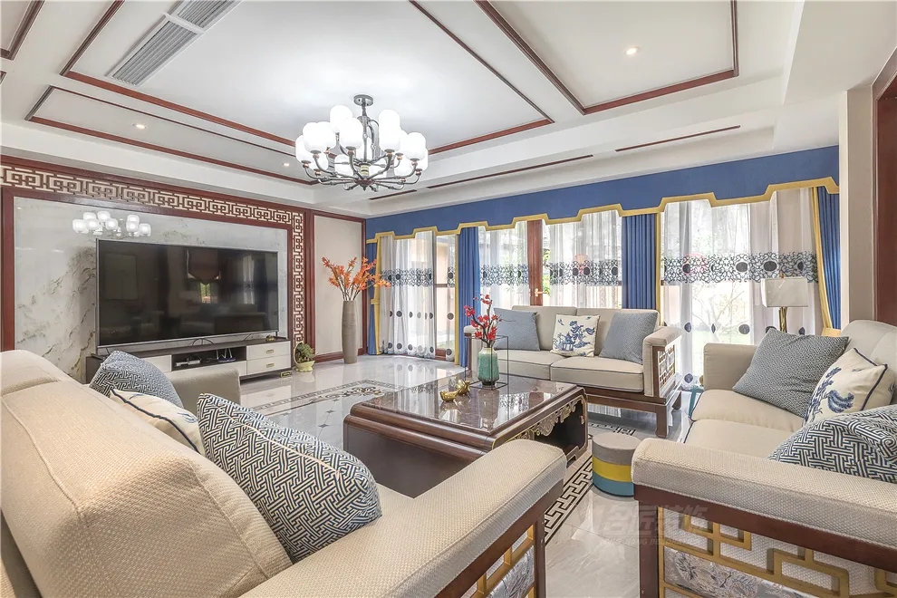 別墅大宅裝修設計-客廳 別墅大宅裝修設計-客廳