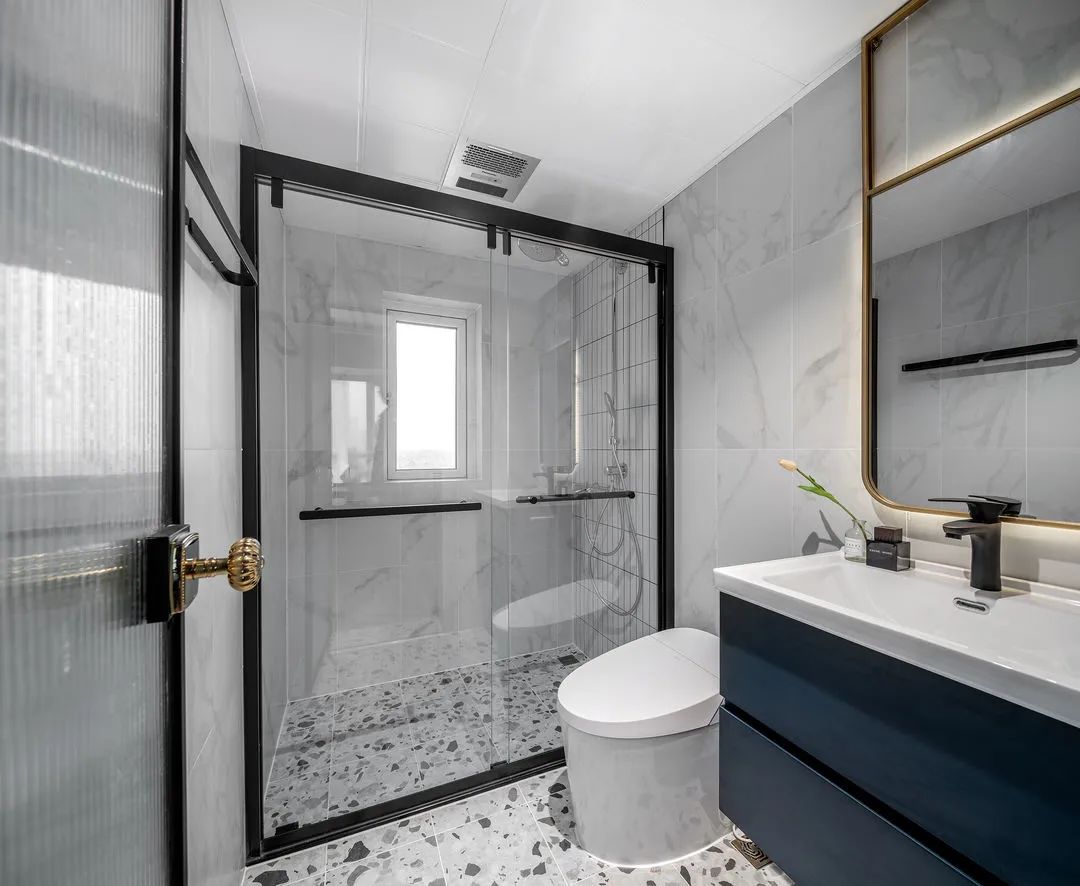 現代簡約風格室內設計家裝案例-衛生間 現代簡約風格室內設計家裝案例-衛生間