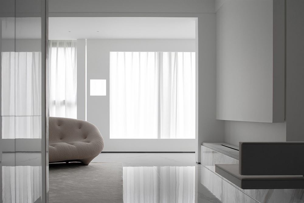 廣州市合景臻頤府現代簡約風格三居室裝修案例