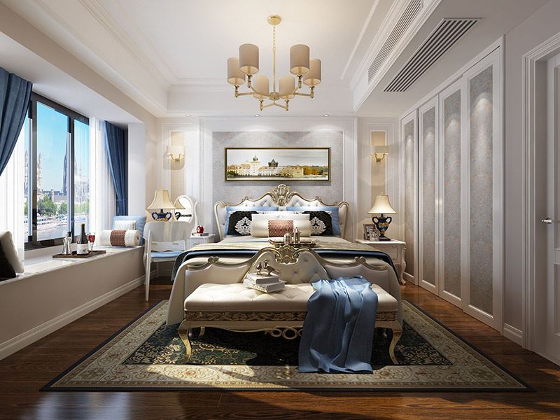 佛山市綠地&middot;拾野川現代風格三居室裝修案例