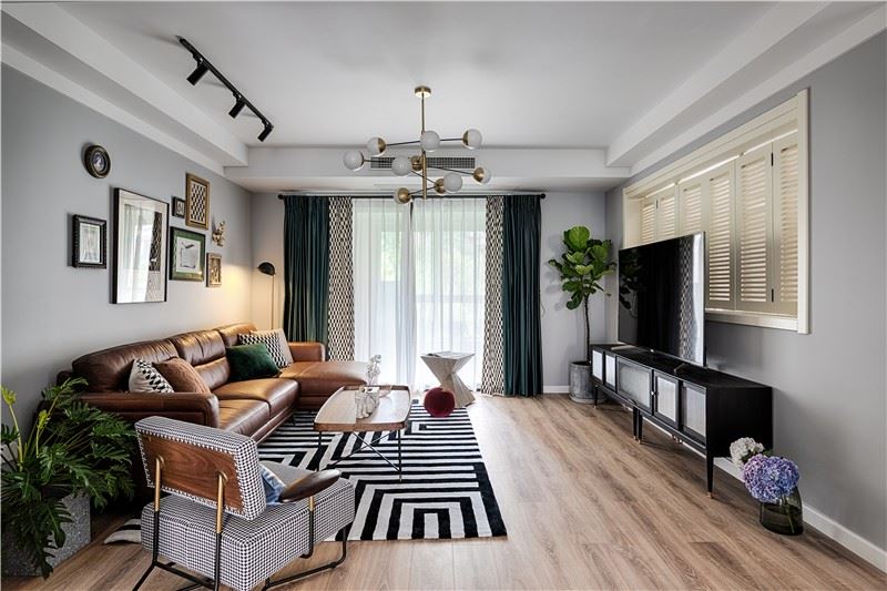 惠州市中頤海倫堡北歐風格三居室裝修案例