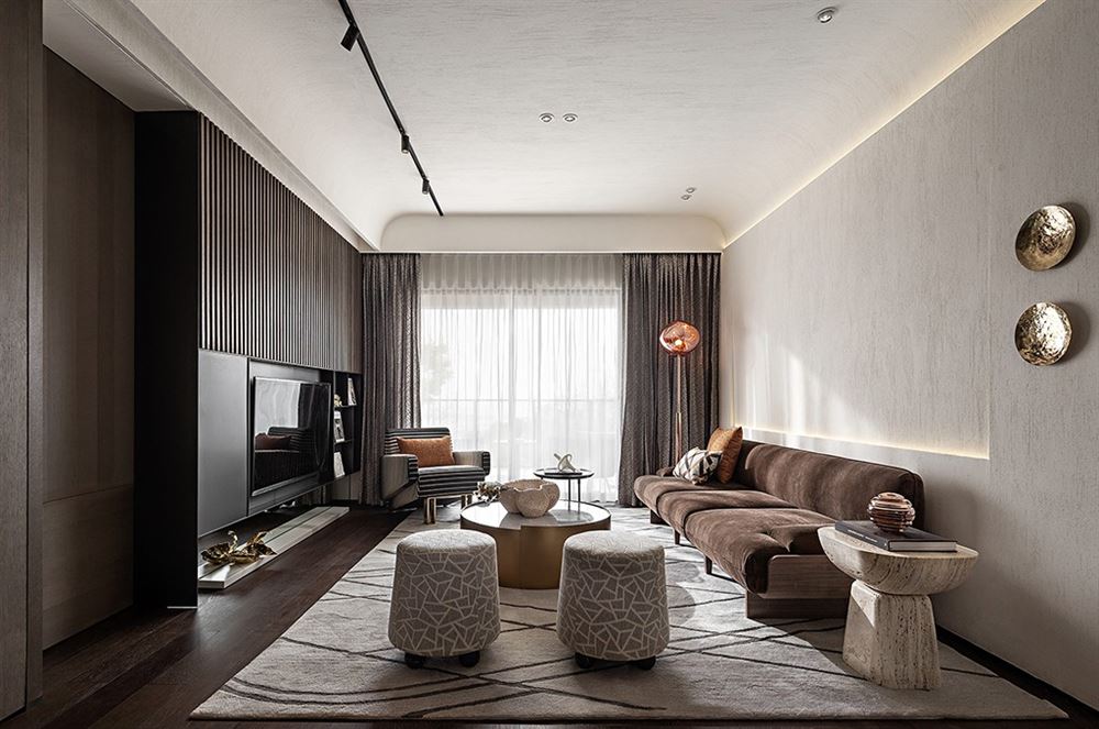 昭通市翠鑫苑現代簡約風格四居室裝修案例