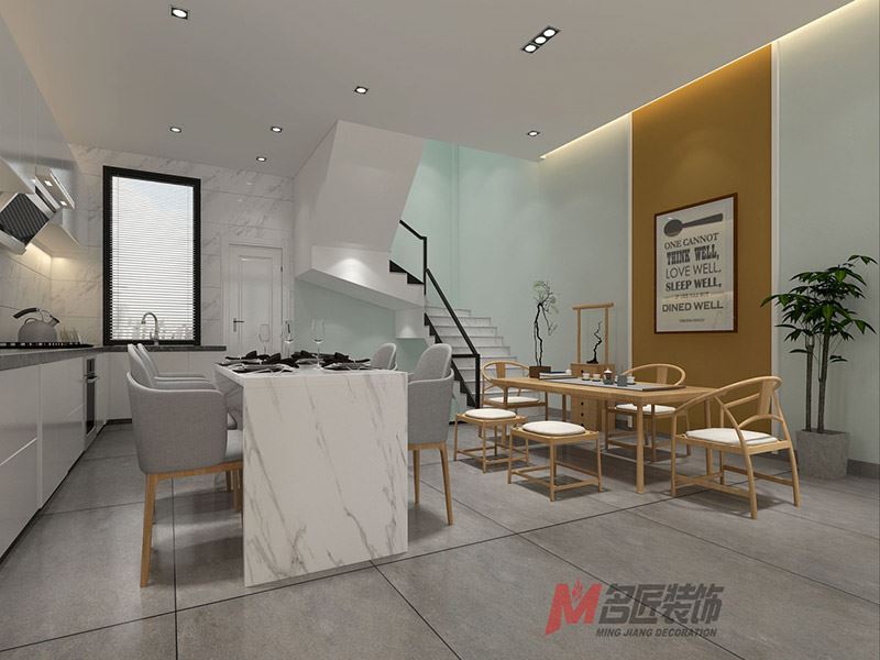 臺州市碧桂園&middot;翰林府北歐風格別墅裝修案例