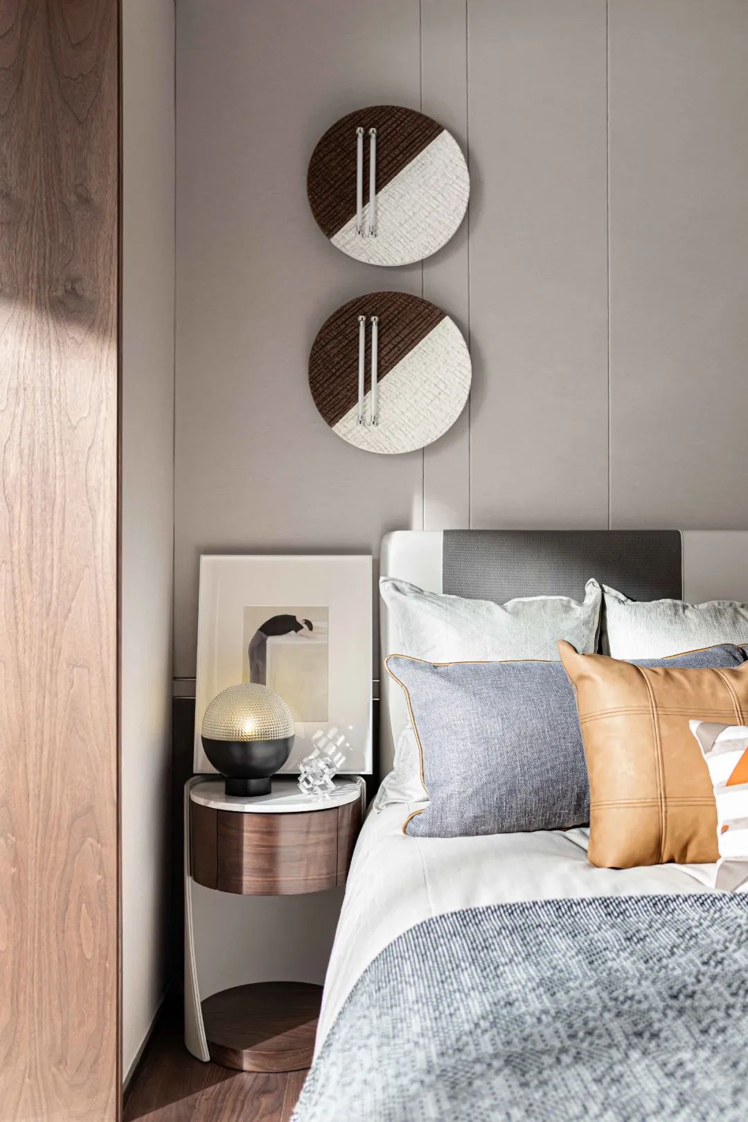 現代輕奢風格室內設計家裝案例-臥室 現代輕奢風格室內設計家裝案例-臥室