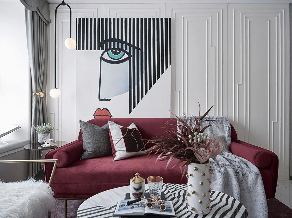 江門市恩平繁星小鎮輕奢風格三居室裝修案例