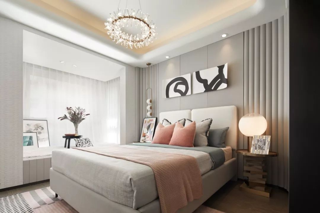 新中式風格家裝設計室內裝修效果圖-臥室 新中式風格家裝設計室內裝修效果圖-臥室