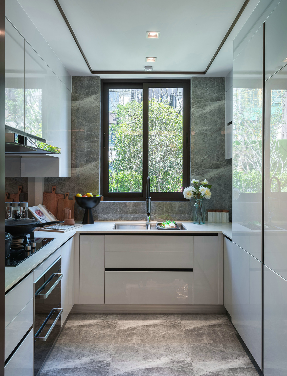 新中式風格別墅室內設計家裝案例-廚房 新中式風格別墅室內設計家裝案例-廚房