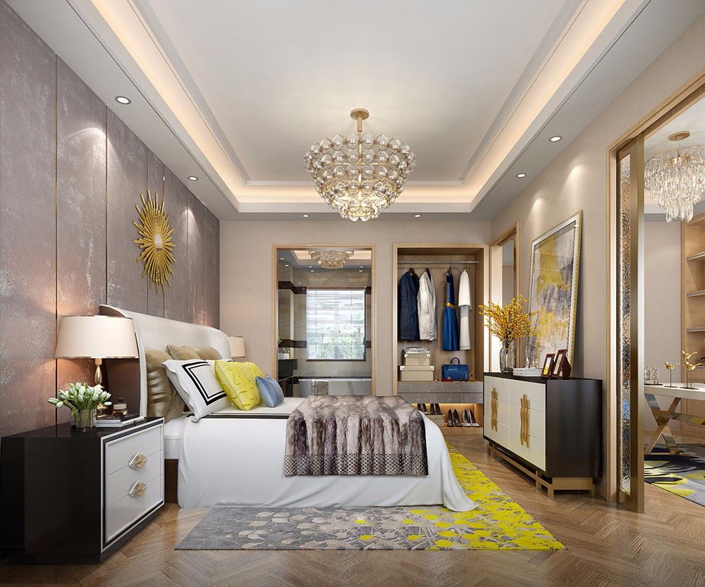 佛山市保利時(shí)代天珀輕奢風(fēng)格別墅裝修案例