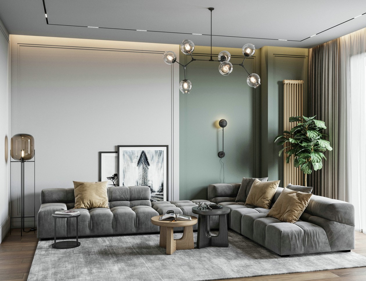 裝修案例北歐風格室內裝修效果圖-客廳 裝修案例北歐風格室內裝修效果圖-客廳