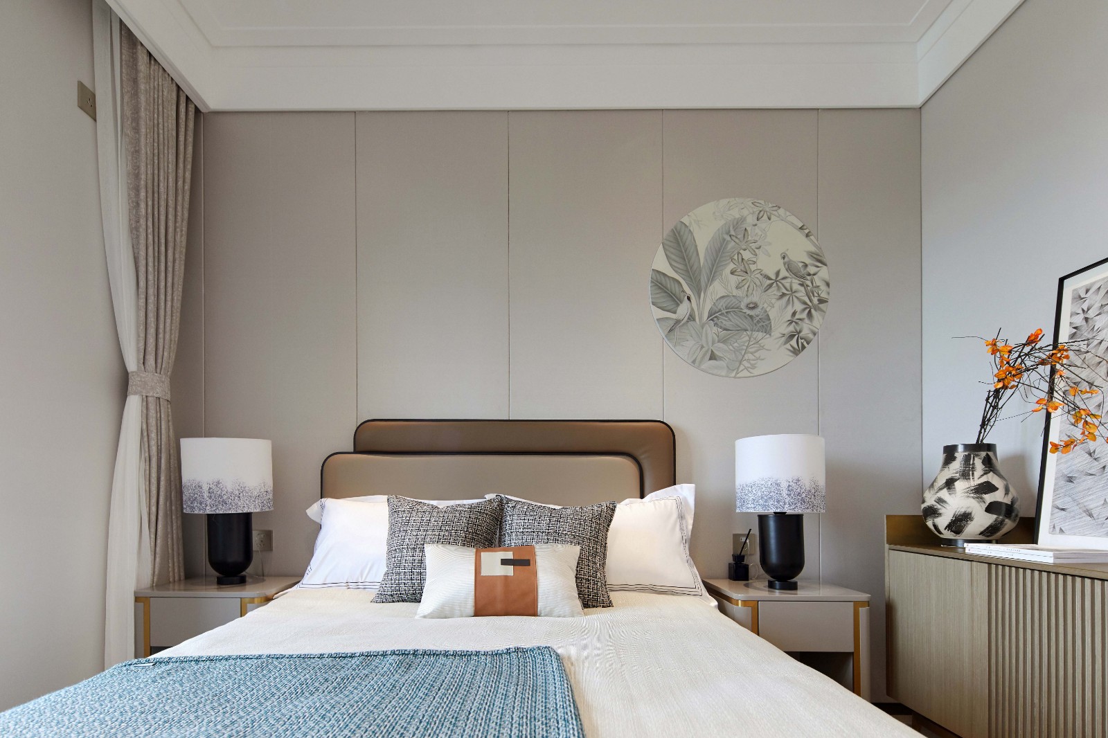 現(xiàn)代簡約風(fēng)格室內(nèi)設(shè)計(jì)家裝案例-次臥 現(xiàn)代簡約風(fēng)格室內(nèi)設(shè)計(jì)家裝案例-次臥