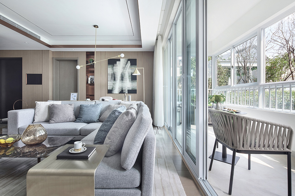 華潤二十四城三居155平米輕奢風格裝修案例-陽臺 華潤二十四城三居155平米輕奢風格裝修案例-陽臺