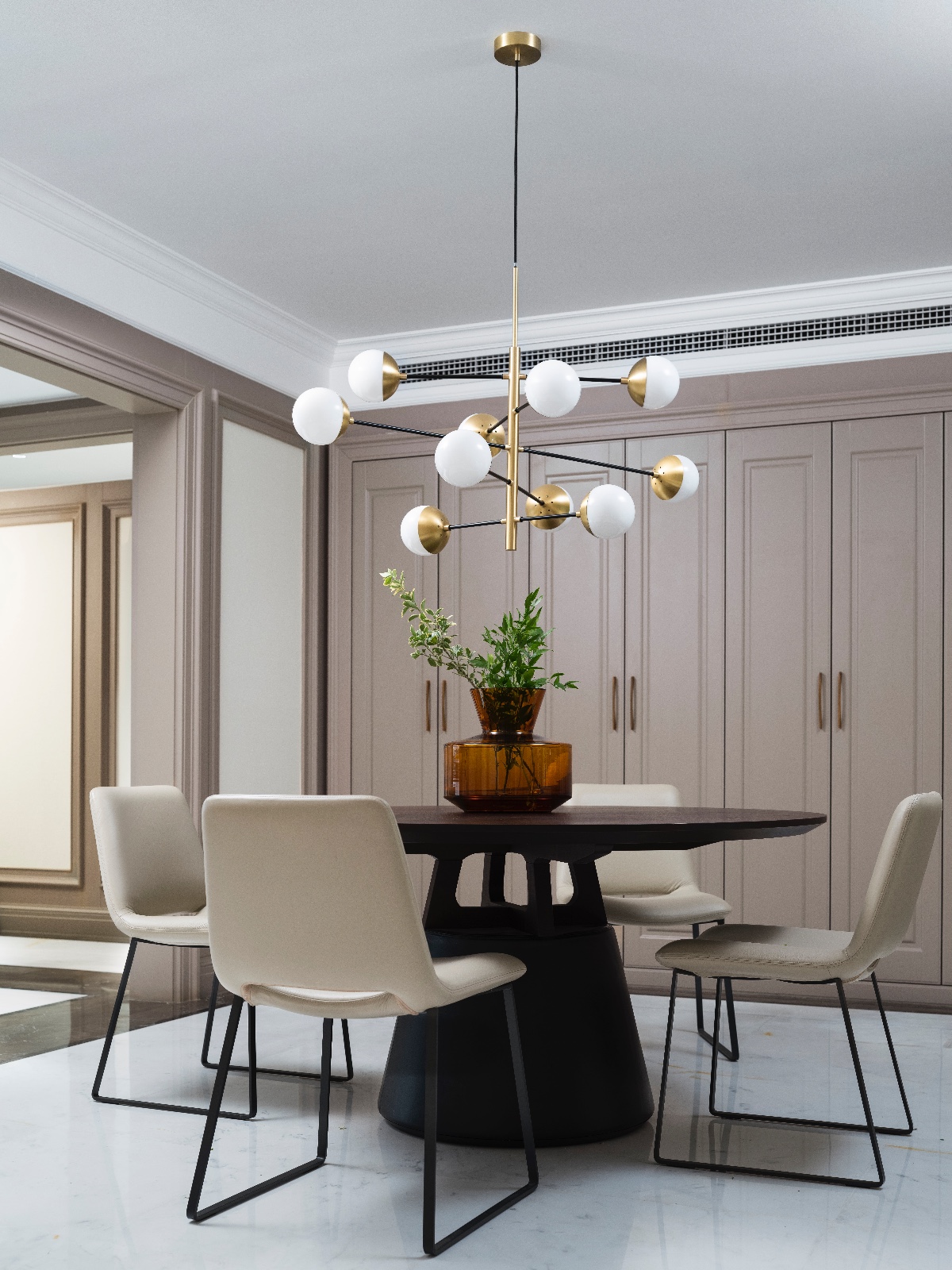 現代美式風格家裝設計室內裝修效果圖-餐廳 現代美式風格家裝設計室內裝修效果圖-餐廳