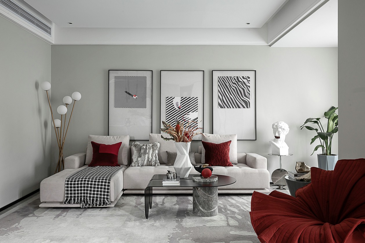 現代簡約風格家裝設計室內裝修效果圖-客廳 現代簡約風格家裝設計室內裝修效果圖-客廳