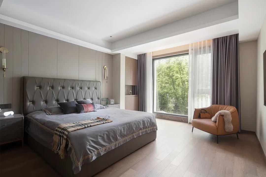 現代簡約風格室內家裝案例效果圖-臥室 現代簡約風格室內家裝案例效果圖-臥室