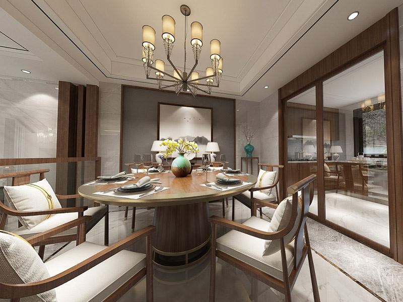 泰州市寶麗廣場歐式風格別墅裝修案例