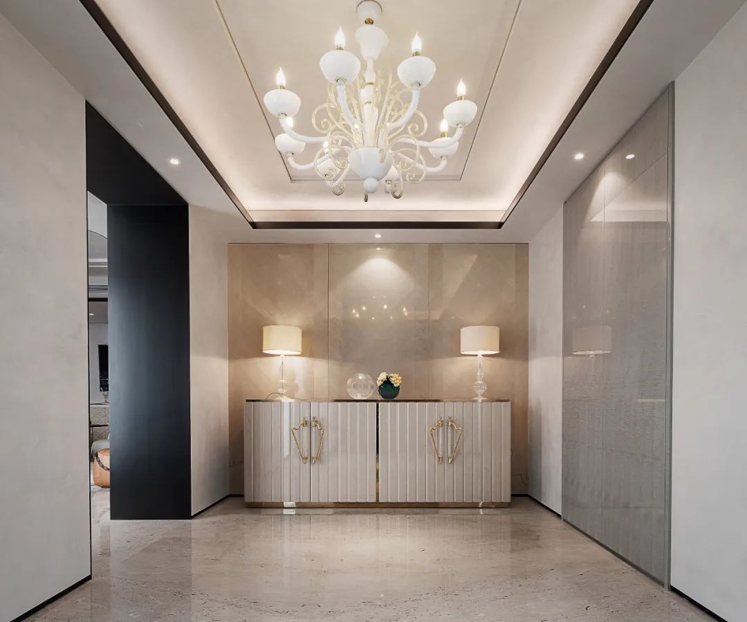 簡(jiǎn)歐風(fēng)格家裝設(shè)計(jì)別墅裝修效果圖-玄關(guān) 簡(jiǎn)歐風(fēng)格家裝設(shè)計(jì)別墅裝修效果圖-玄關(guān)