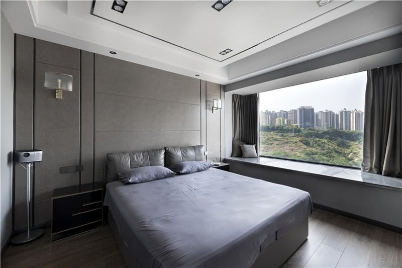 裝修公司現代輕奢風格裝修效果圖-臥室 裝修公司現代輕奢風格裝修效果圖-臥室