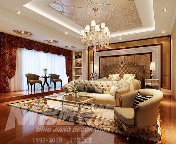 佛山市時代愛車小鎮(佛山)歐式風格四居室裝修案例