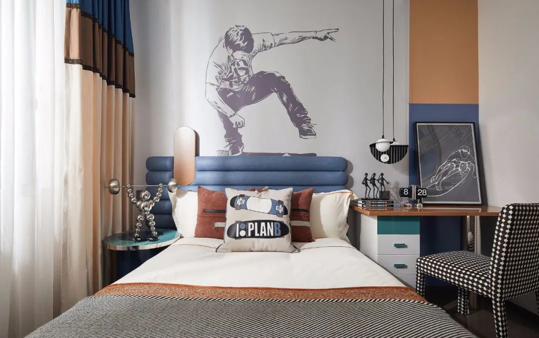 現代簡約風格室內設計家裝案例-兒童房 現代簡約風格室內設計家裝案例-兒童房