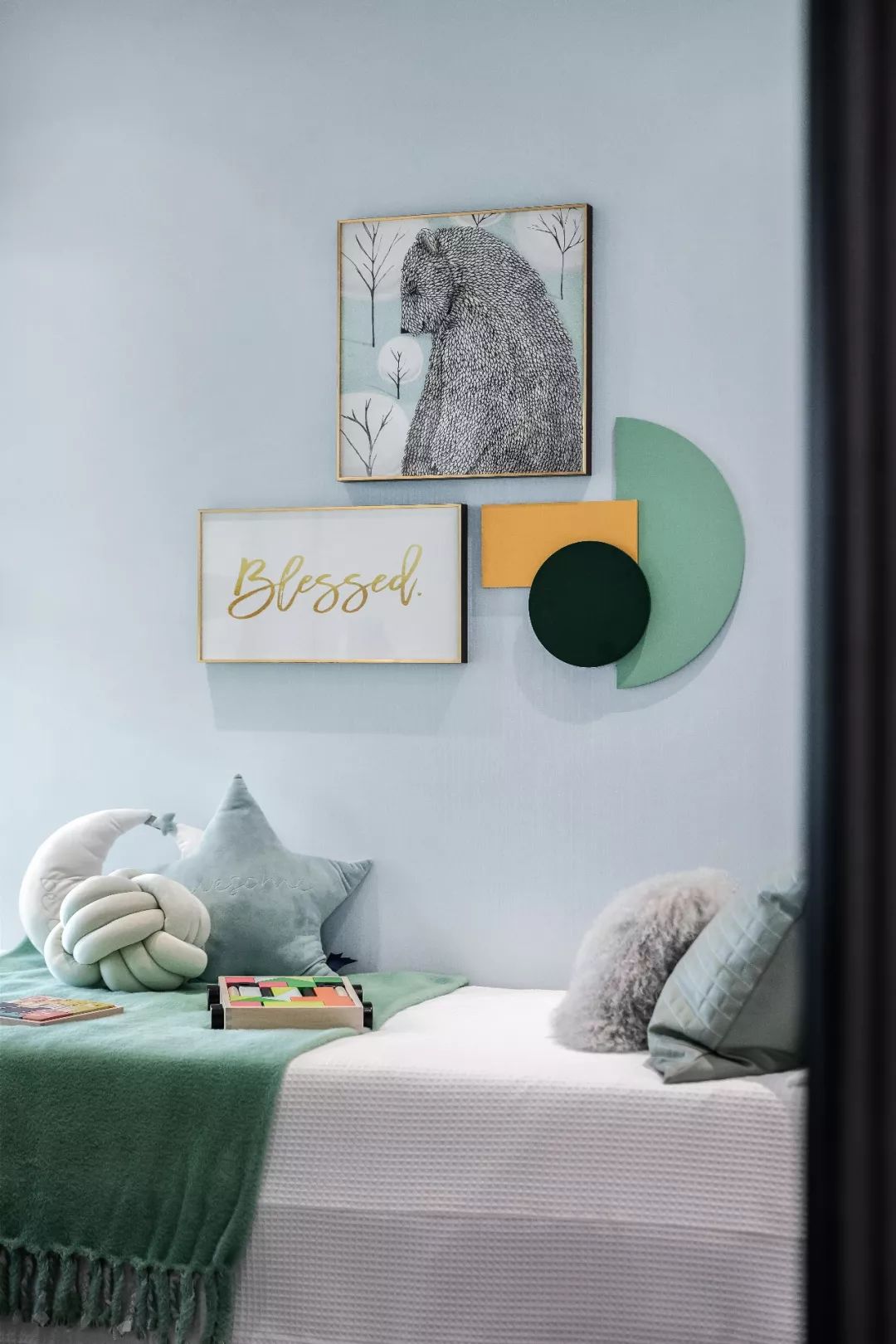 現代輕奢風格室內設計家裝案例-兒童房 現代輕奢風格室內設計家裝案例-兒童房