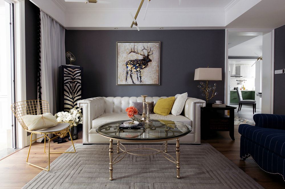 昭通市城南天驕歐式風(fēng)格三居室裝修案例