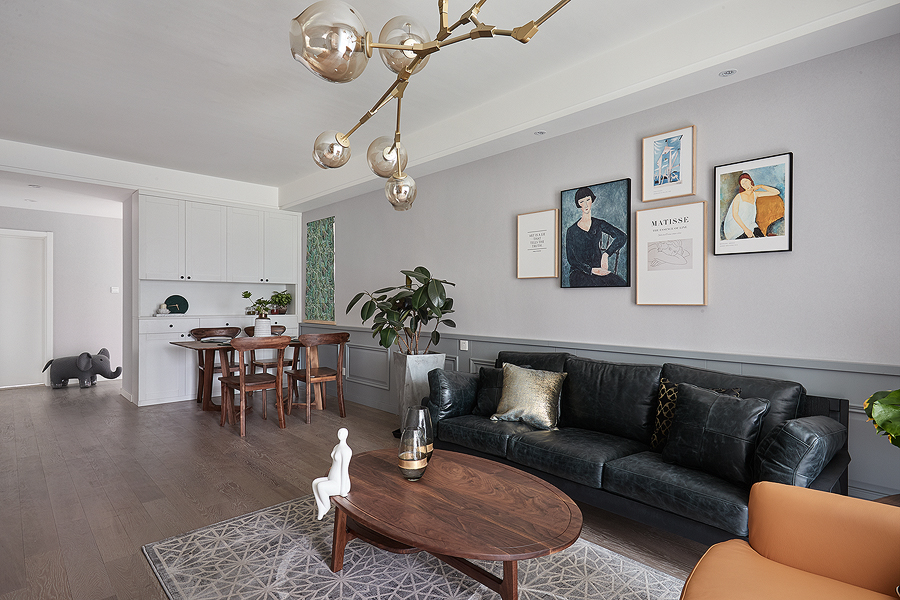 北歐風格室內設計家裝案例-客餐廳 北歐風格室內設計家裝案例-客餐廳