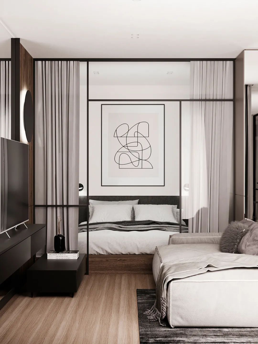 裝修案例現代簡約風格室內裝修效果圖-客廳 裝修案例現代簡約風格室內裝修效果圖-客廳