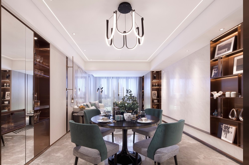 現代前衛風格室內設計家裝案例-餐廳 現代前衛風格室內設計家裝案例-餐廳