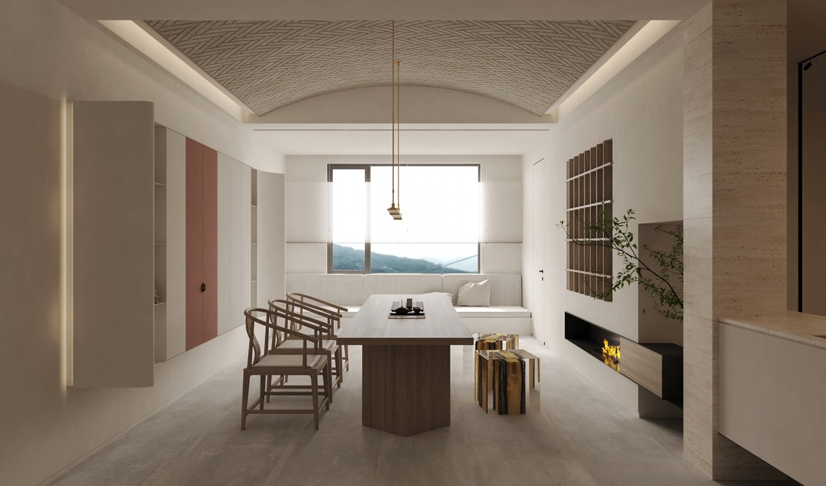 日式極簡風格室內設計家裝案例-客廳 日式極簡風格室內設計家裝案例-客廳