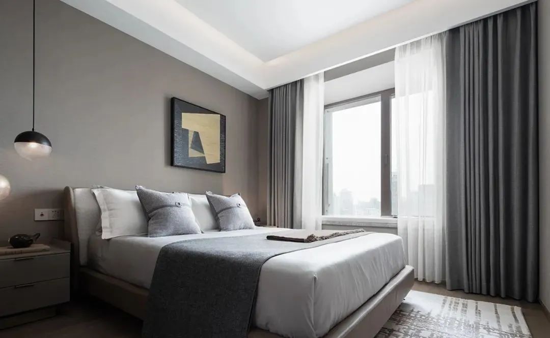 現(xiàn)代簡約風(fēng)格室內(nèi)設(shè)計家裝案例-次臥 現(xiàn)代簡約風(fēng)格室內(nèi)設(shè)計家裝案例-次臥