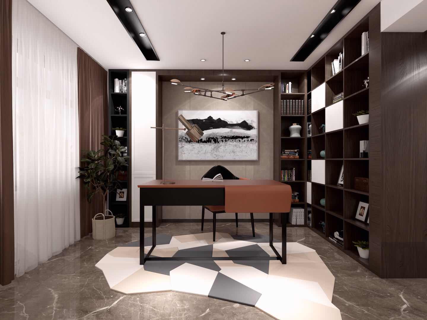 嘉興市龍湖&middot;天宸原著現(xiàn)代風(fēng)格別墅裝修案例