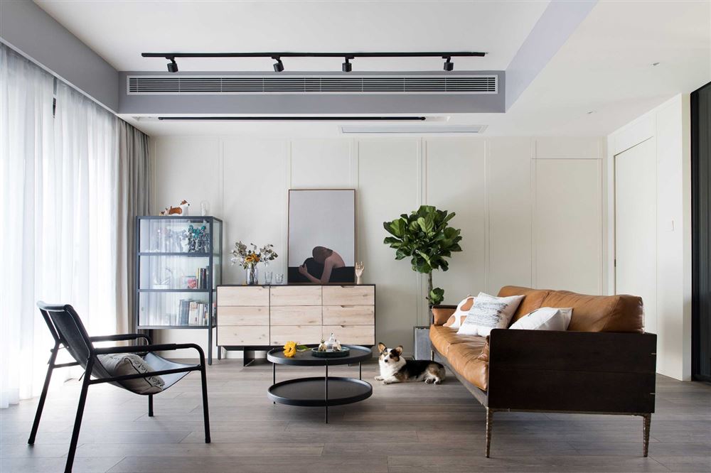 廣州市萬科金域曦府美式風(fēng)格三居室裝修案例