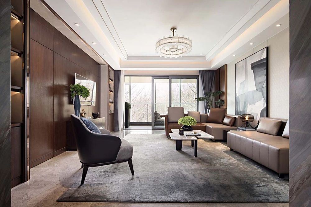 佛山市建發&middot;融創&middot;雅居樂丨和璽輕奢風格四居室裝修案例